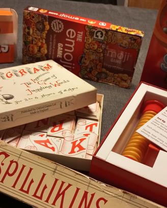 5 Giochi da tavola varie, in Inglese 
