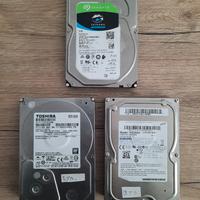 Lotto hard disk interni 2TB