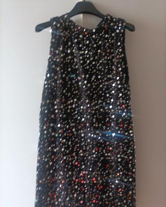 Abito mini con paillettes 