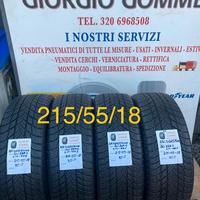 Gomme usate invernali 215/55/18