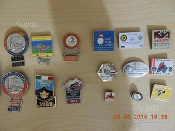 15 vecchie spille motoclub moto raduni 1973-1993