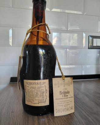 Una Bottiglia di Nebiolo vintage anni 1974