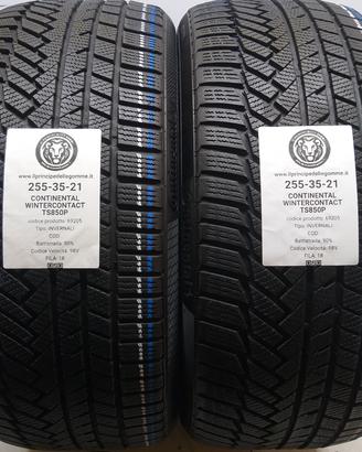 2 GOMME 255 35 21 CONTINENTAL A69205