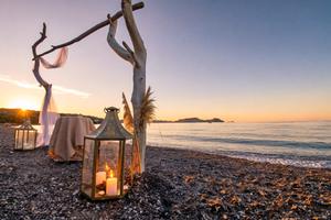 Splendida location fronte mare con pineta privata