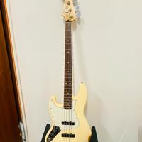 Fender jazz bass mancino messicano