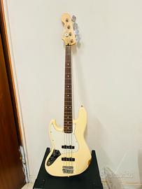 Fender jazz bass mancino messicano