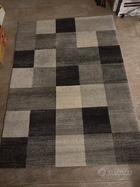 Tappeto moderno 160x220 grigio