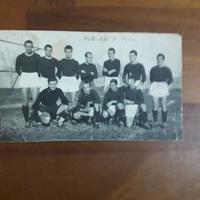 Cartolina calcio Piacenza 1943