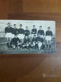 Cartolina calcio Piacenza 1943