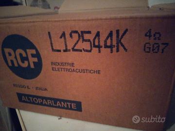 RCF L12-544K - Nuovo