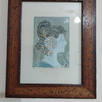 Quadro colorato a mano