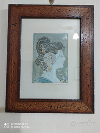 Quadro colorato a mano