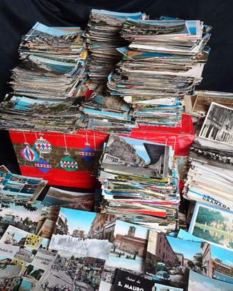 2.700 CARTOLINE ITALIANE DAL 1949 + 1138 ESTERE