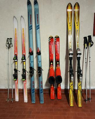 4 sci di epoche varie