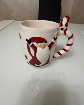 Tazza MUG Natalizia in Ceramica - Babbo Natale