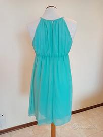 Vestito verde acqua marina