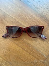 Occhiali da sole fantasia zebrata