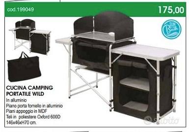 Cucina Camping Portatile-Nuovo-Spedizione inclusa