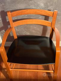 De Padova: Tavolo Shaker + 6 sedie Marocca