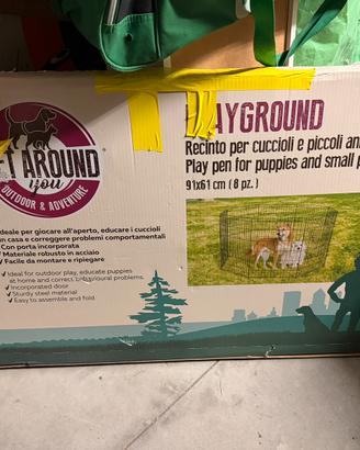 Kennel per cani indoor/outdoor