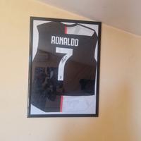 Maglia juve ronaldo autografo