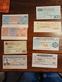 Collezione miniassegni