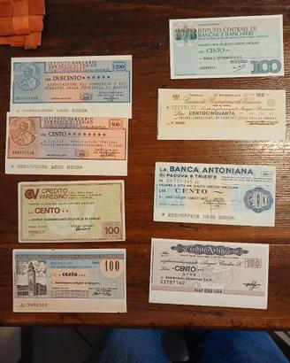 Collezione miniassegni