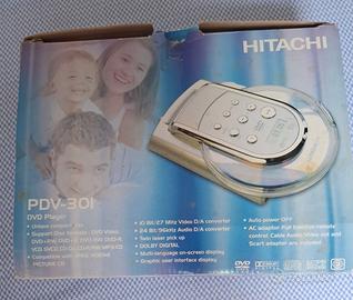 Lettore DVD portatile Hitachi PDV-301, compatto e