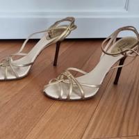 Sandali dorati GUCCI originali - n39.5