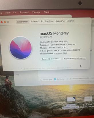 MacBook air 2015