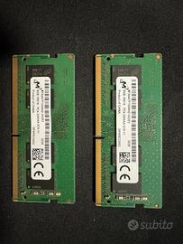 Kit RAM 16GB (2x8GB) Micron DDR4 3200MHz SO-DIMM