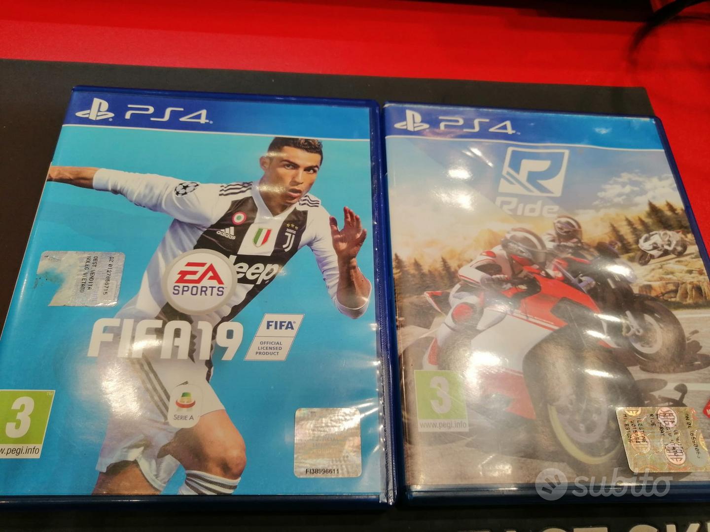 Giochi per PS4 - Fifa 19 e Ride - Console e Videogiochi In vendita