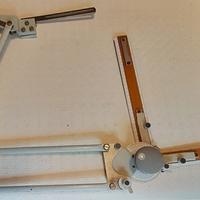 tecnigrafo portatile opti  con squadre lignee