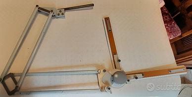 tecnigrafo portatile opti  con squadre lignee