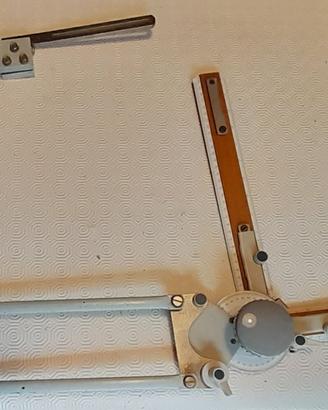 tecnigrafo portatile opti  con squadre lignee