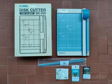 Taglierina CARL a lama rotante formato A4