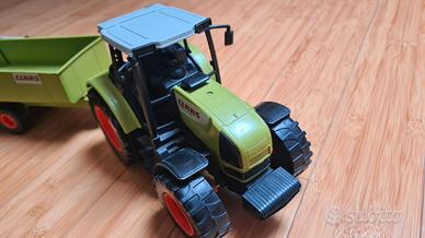 Gioco trattore con rimorchio set Claas Ares