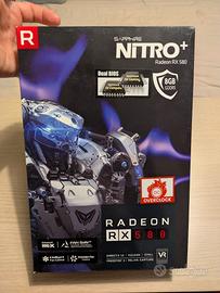 Scheda video Sapphire Radeon RX580 NITRO+ 8GB