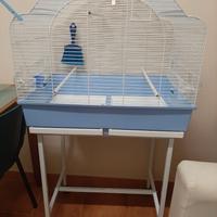 Voliera,  gabbia per uccelli e pappagalli