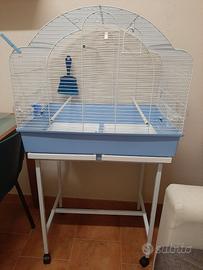 Voliera,  gabbia per uccelli e pappagalli