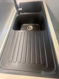 Lavello nero mat