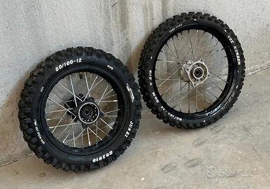 Ruote pit bike YCF 14/12