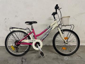 City bike bimba marca Alpinna 20" - cambio SHIMANO