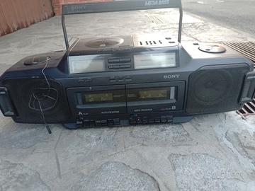 radio Sony, mangia  cassette ,CD 