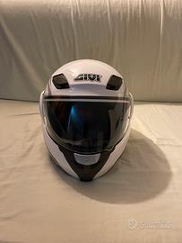 Casco givi bianco modulare S