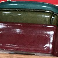 Tre Vasi bonsai particolare colore lavorazione