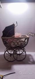 carrozzina per bambole depoca
