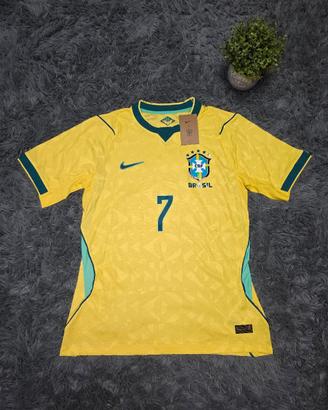 Maglia Nike Vinicius Jr 7 Brasile Mondiali 2026