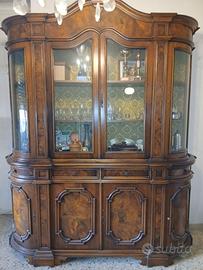 Mobile Vetrina in Legno massello Anni '70/'80