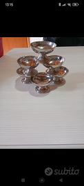 Coppette Vintage in Acciaio 